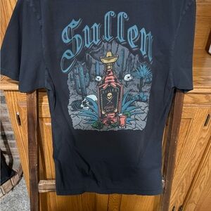 Sullen Black Graphic Tee for Men